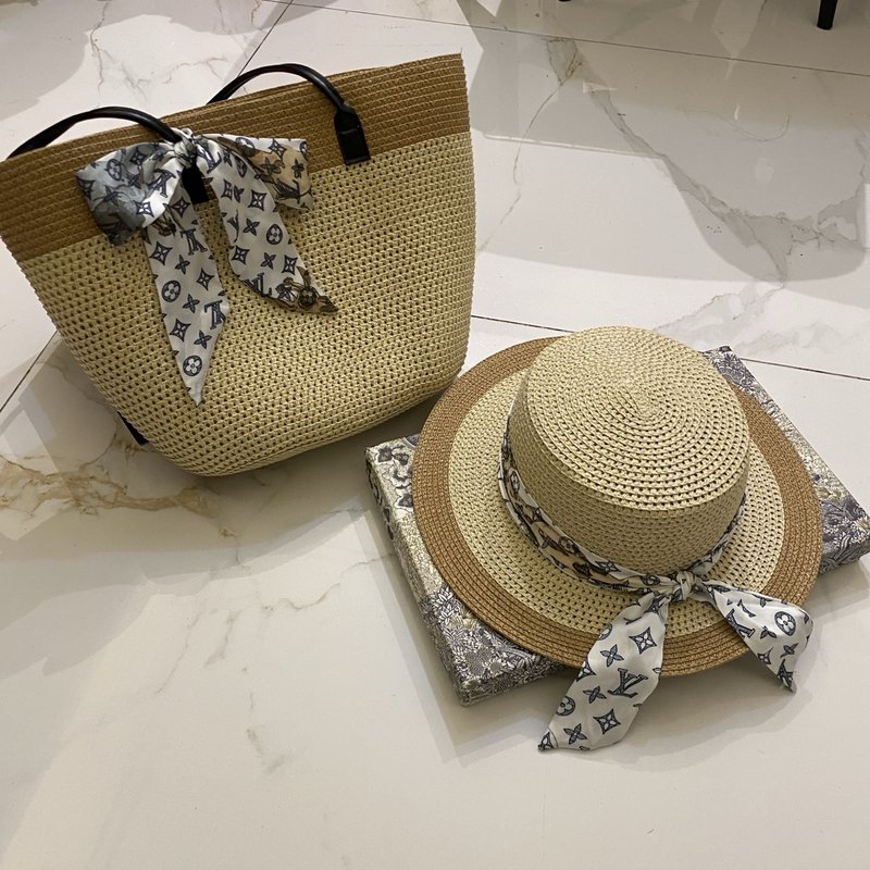 LV 플랫캡 비치백 001-266292