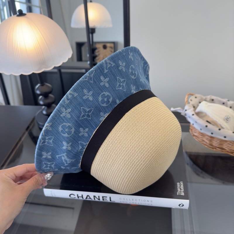 LV 라피아 모노그램 모자 001-266308