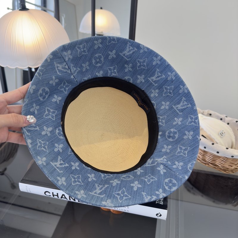 LV 라피아 모노그램 모자 001-266308