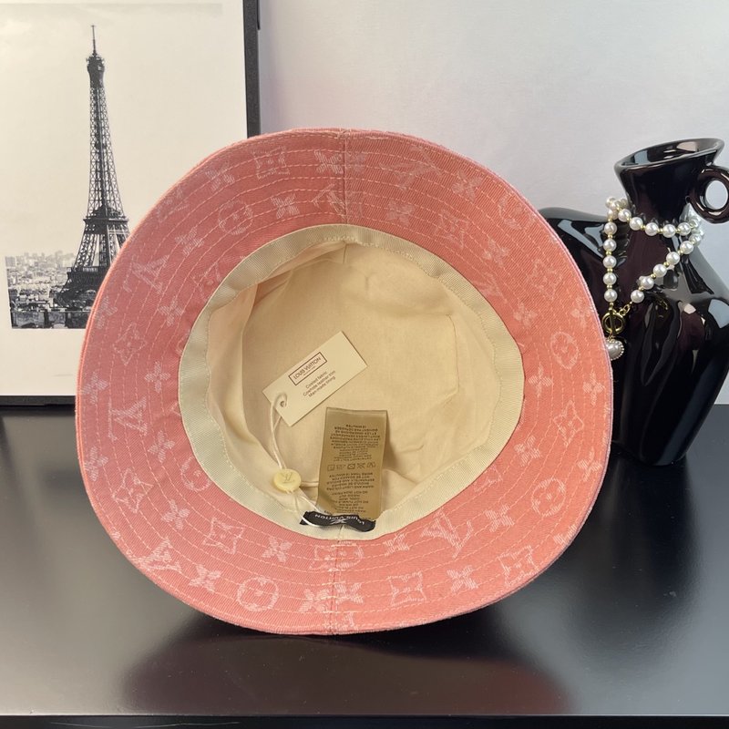 LV 데님 자카드 버킷햇 001-266312