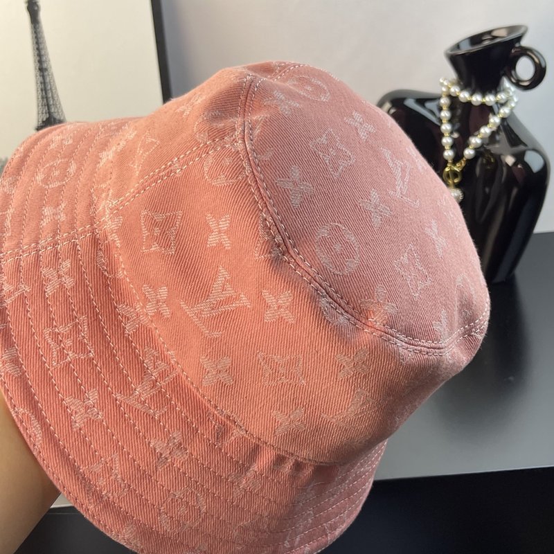 LV 데님 자카드 버킷햇 001-266312