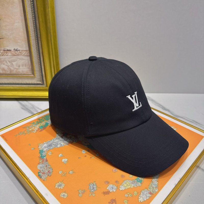 Louis Vuitton 자수 순면 야구모자 001-266335