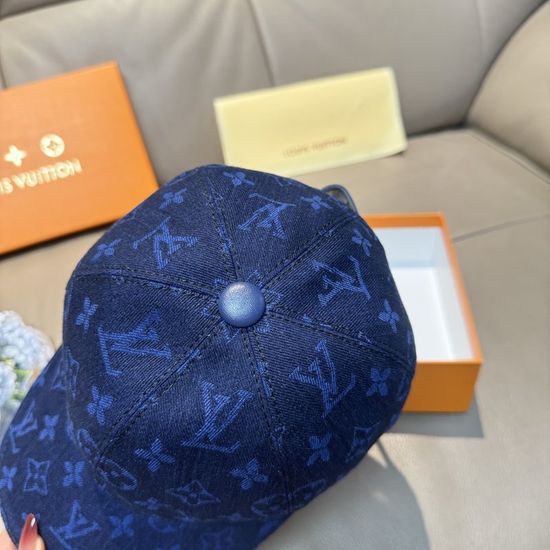 LV 데님 자수 야구 모자 001-266342