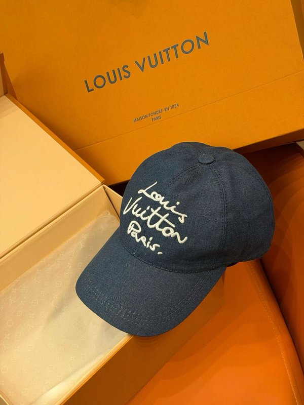 LV 청바지 자수 손글씨 야구모자 001-266343