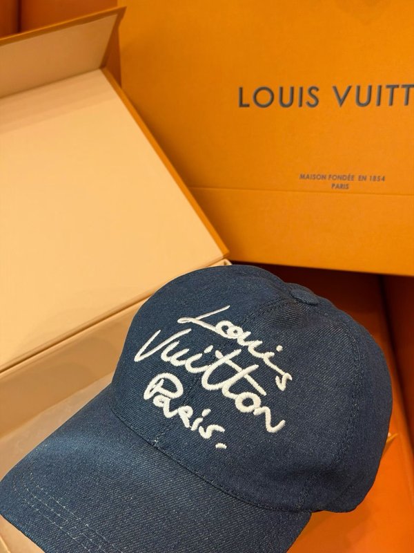 LV 청바지 자수 손글씨 야구모자 001-266343