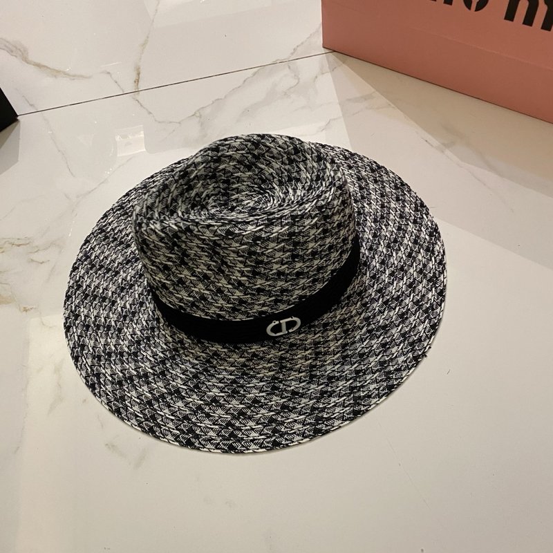 디올 하운드투스 리넨 스타일 모자 001-266369