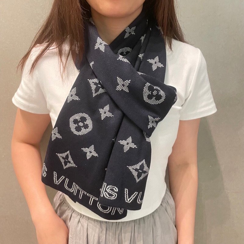 LV 니트 캐시미어 스카프 001-266423