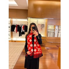 루이비통 3D 울 머플러 001-266426