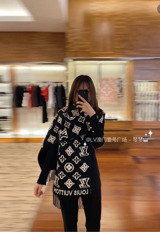 루이비통 3D 스카프 001-266427