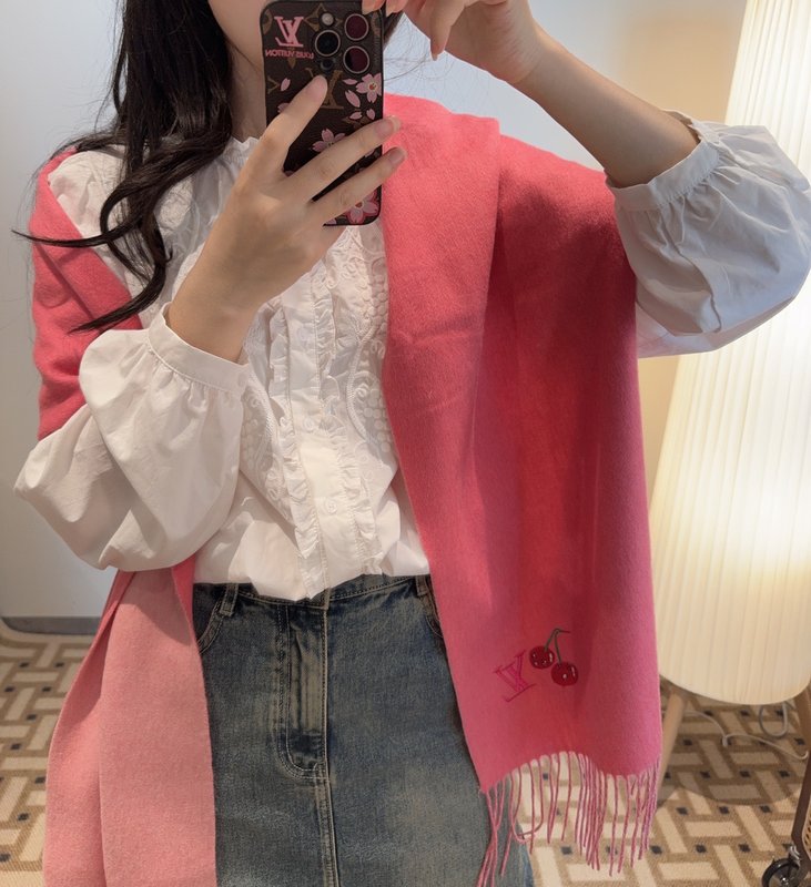 루이비통 체리 스카프 001-266442