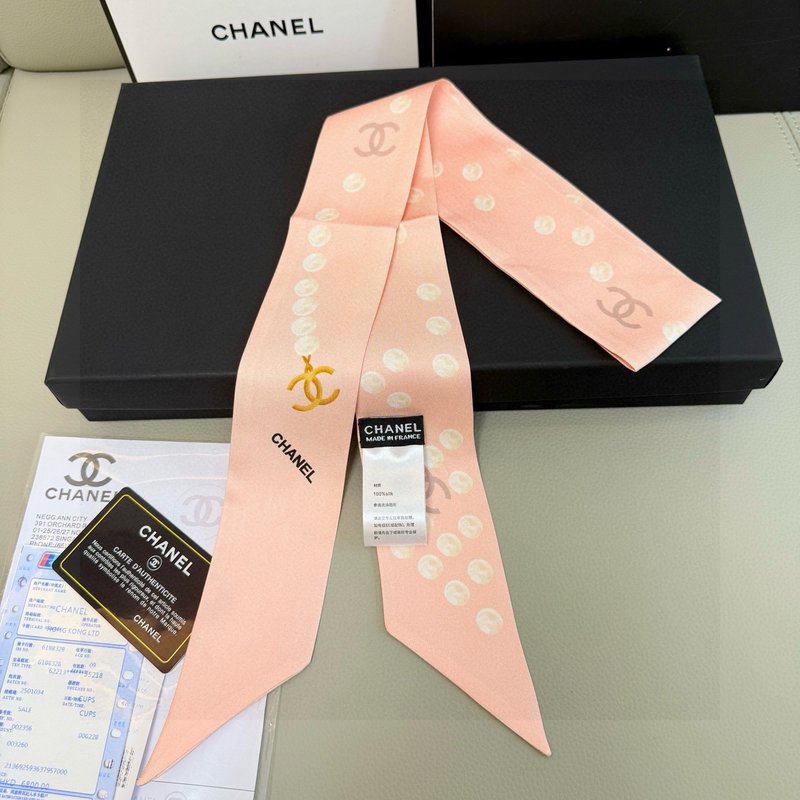 샤넬 트윌리 실크 스카프 001-266504