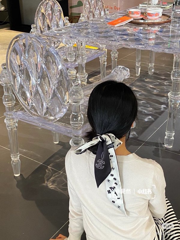 샤넬 귀여운 강아지 스카프 001-266523