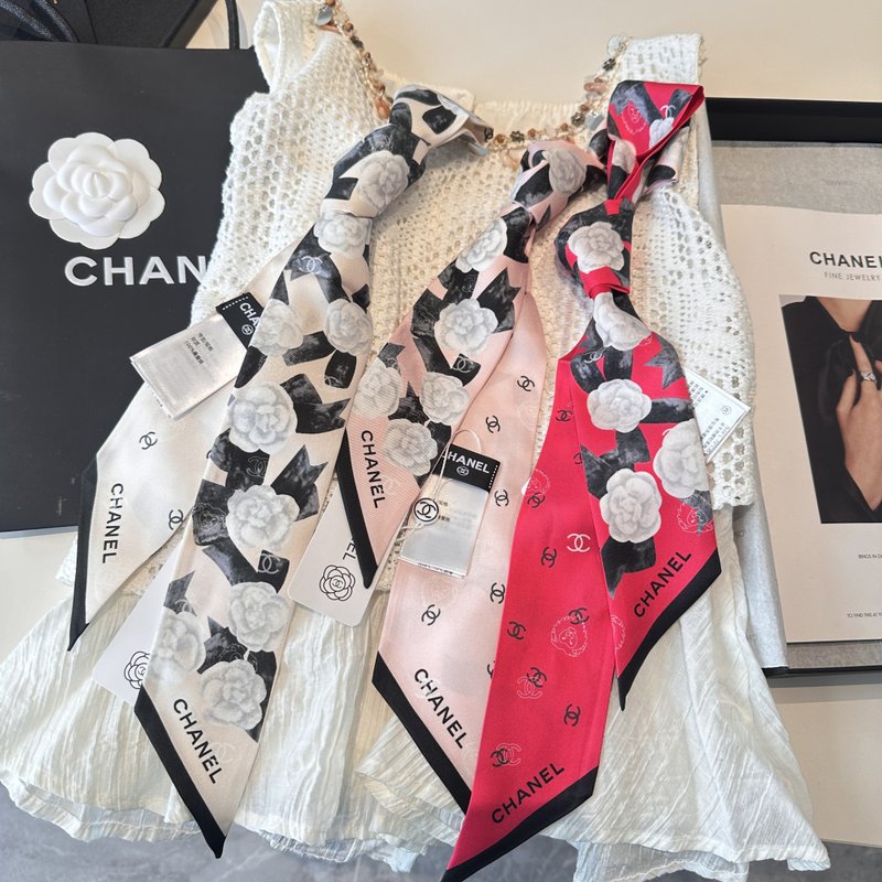 샤넬 카멜리아 머리띠 001-266555