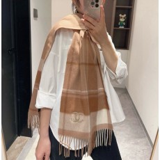샤넬 캐시미어 물결무늬 스카프 001-266571
