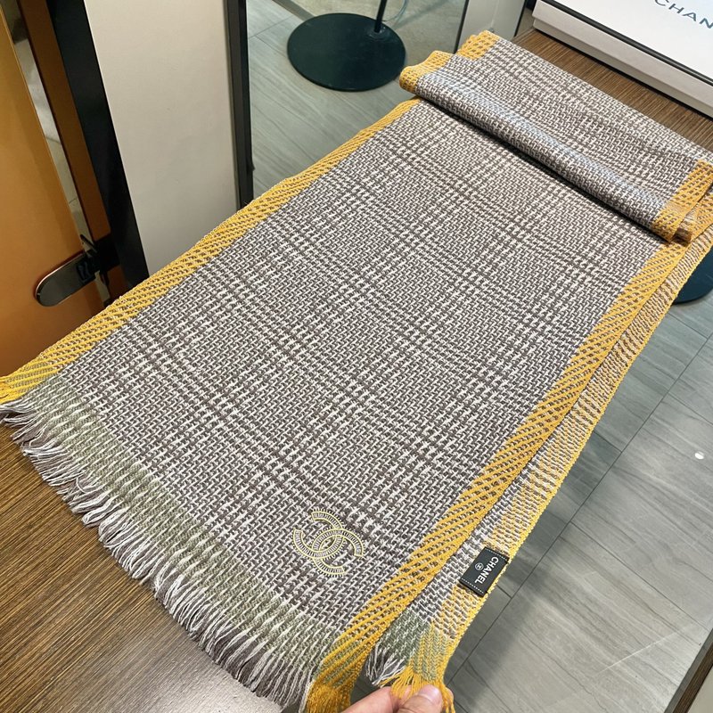 샤넬 순모 스카프 001-266576