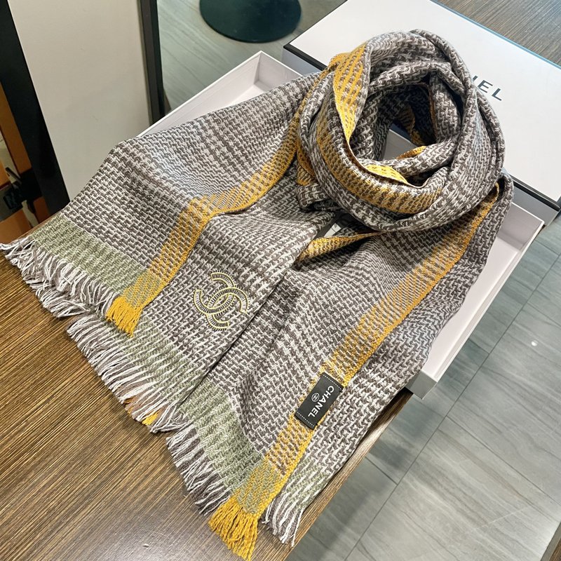 샤넬 순모 스카프 001-266576