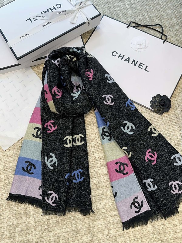 샤넬 레인보우 스카프 001-266585