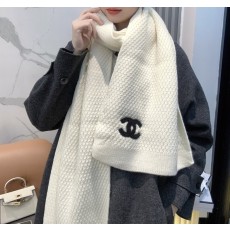 샤넬 솔리드 니트 스카프 001-266593