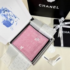 샤넬 클로버 스카프 실크 001-266647