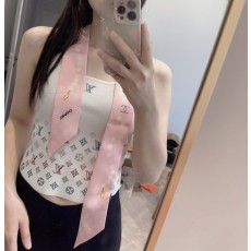 샤넬 실크 헤어밴드/스카프 001-266660
