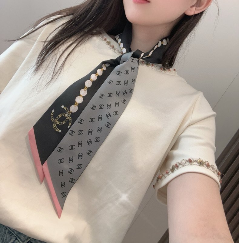 샤넬 미니 진주 헤어밴드 001-266662