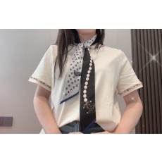샤넬 진주 실크 헤어밴드 001-266663