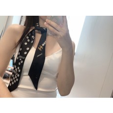 샤넬 작은 진주 실크 헤어밴드 001-266672
