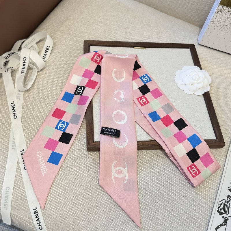 샤넬 헤어밴드 리본 실크 001-266680
