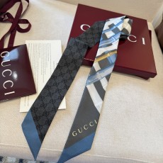 GUCCI 실크 양면 스카프 001-266707