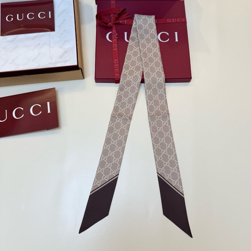 GUCCI 실크 양면 스카프 001-266713