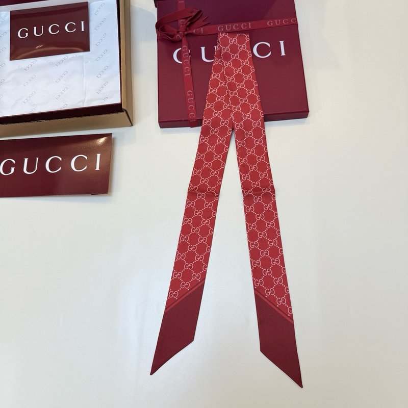 GUCCI 실크 양면 스카프 001-266713