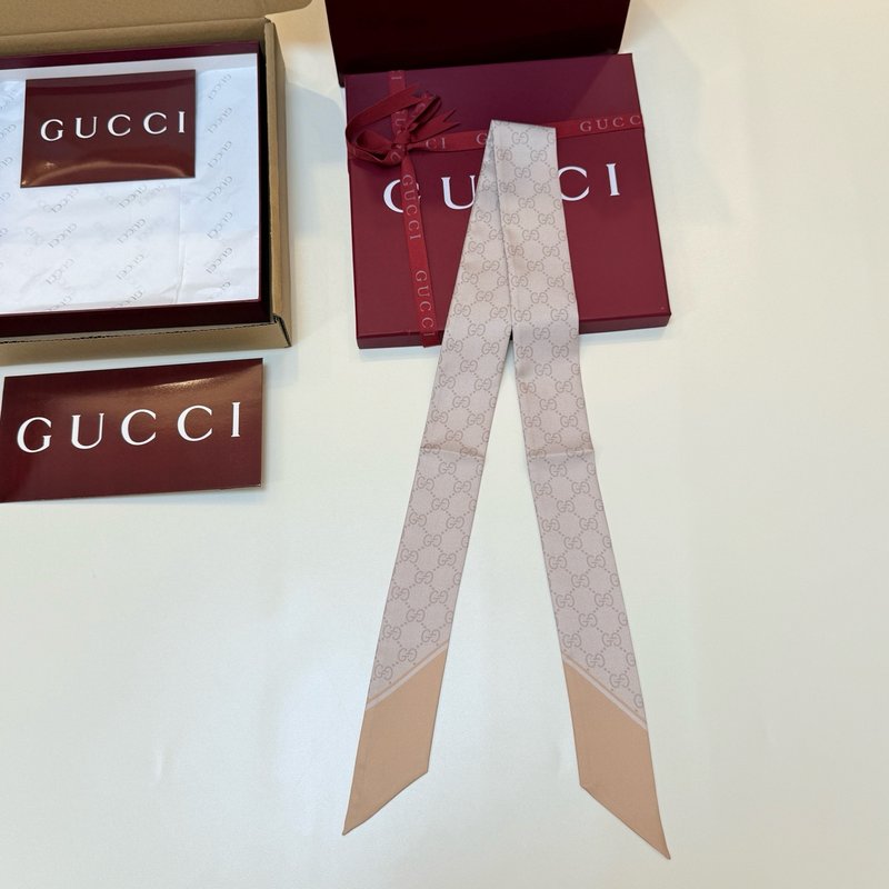 GUCCI 실크 양면 스카프 001-266713