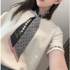 샤넬 진주 헤어밴드 & 스카프 001-266724
