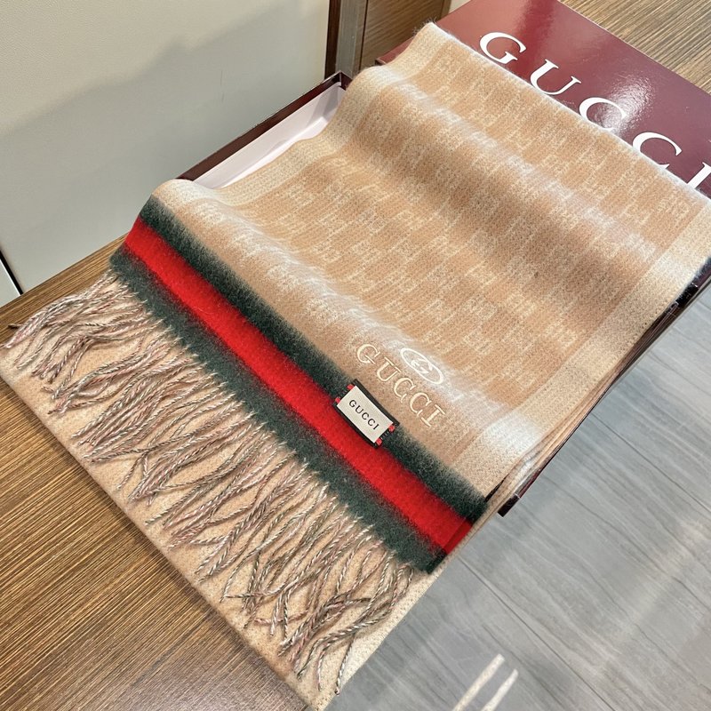 GUCCI 고전 GG 레터 스카프 001-266748