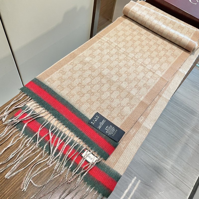 GUCCI 고전 GG 레터 스카프 001-266748