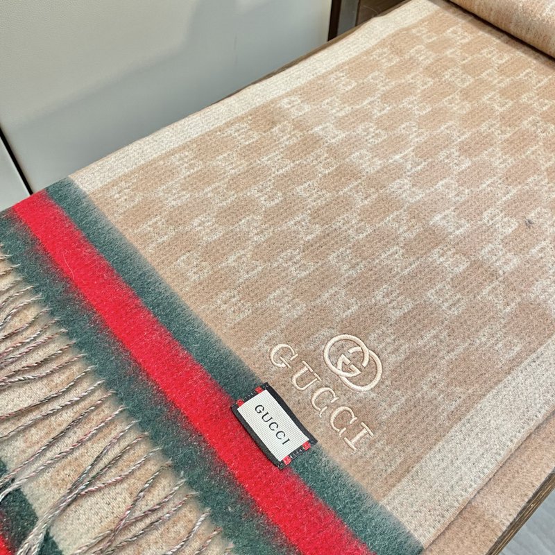 GUCCI 고전 GG 레터 스카프 001-266748