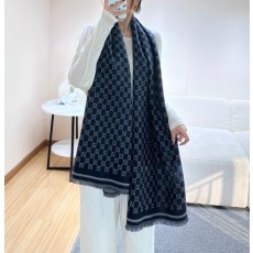 GUCCI 구찌 스타일 작은 문자 울 스카프 001-266751