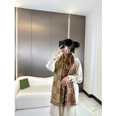 구찌 GG 패턴 양면 자카드 울 스카프 001-266766