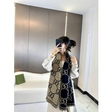 구찌 GG 패턴 울 스카프 001-266767