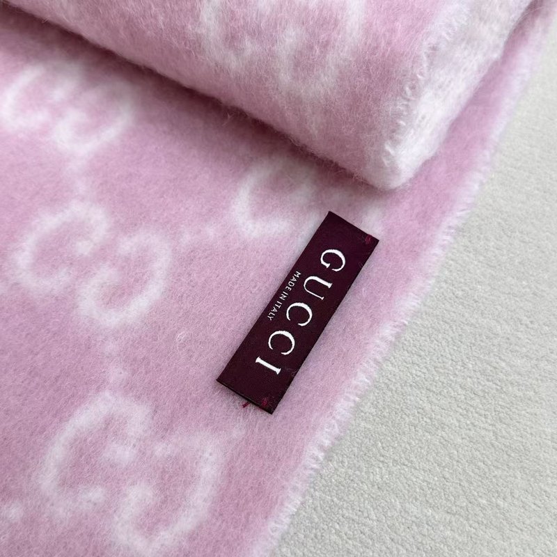 Gucci 그라데이션 알파카 울 스카프 001-266771