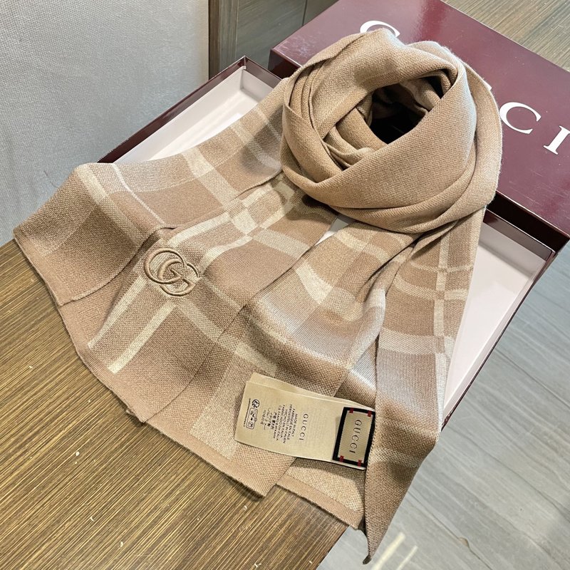 GUCCI 남녀 공용 니트 스카프 001-266773