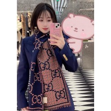 GUCCI 스타일 레터링 울 스카프 001-266776