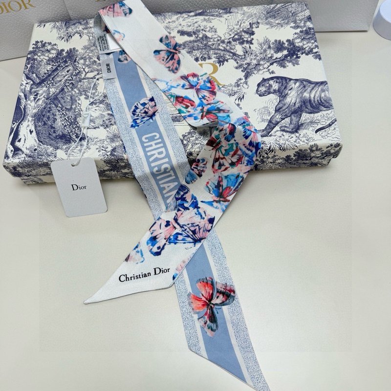 디올 신상 재물운 나비 작은 스카프 001-266785