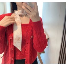 디올 Mitzah 스카프 스코틀랜드 쥬이 프린트 001-266877