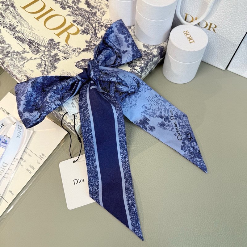 DIOR 디올 정글 동물원 리본 헤어밴드 001-266893