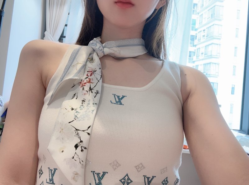 디올 미차 스카프 밀레피오리 패턴 001-266923