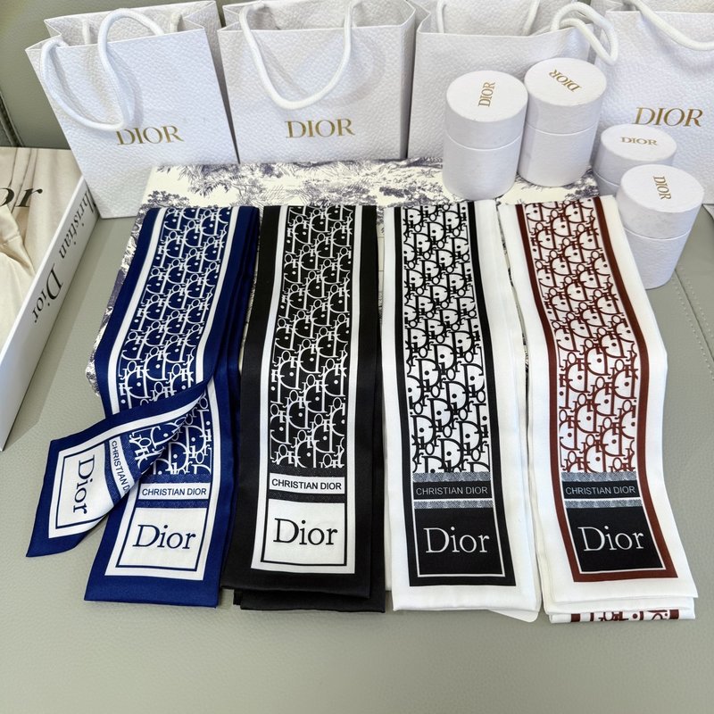 DIOR 디올 몽테뉴 미차 헤어밴드 스카프 001-266934