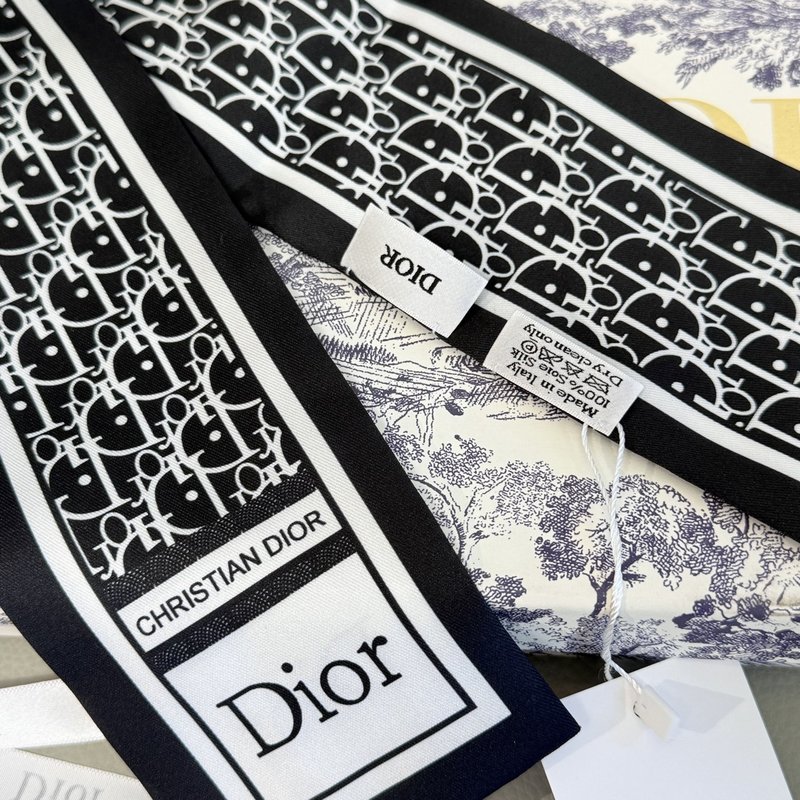 DIOR 디올 몽테뉴 미차 헤어밴드 스카프 001-266934