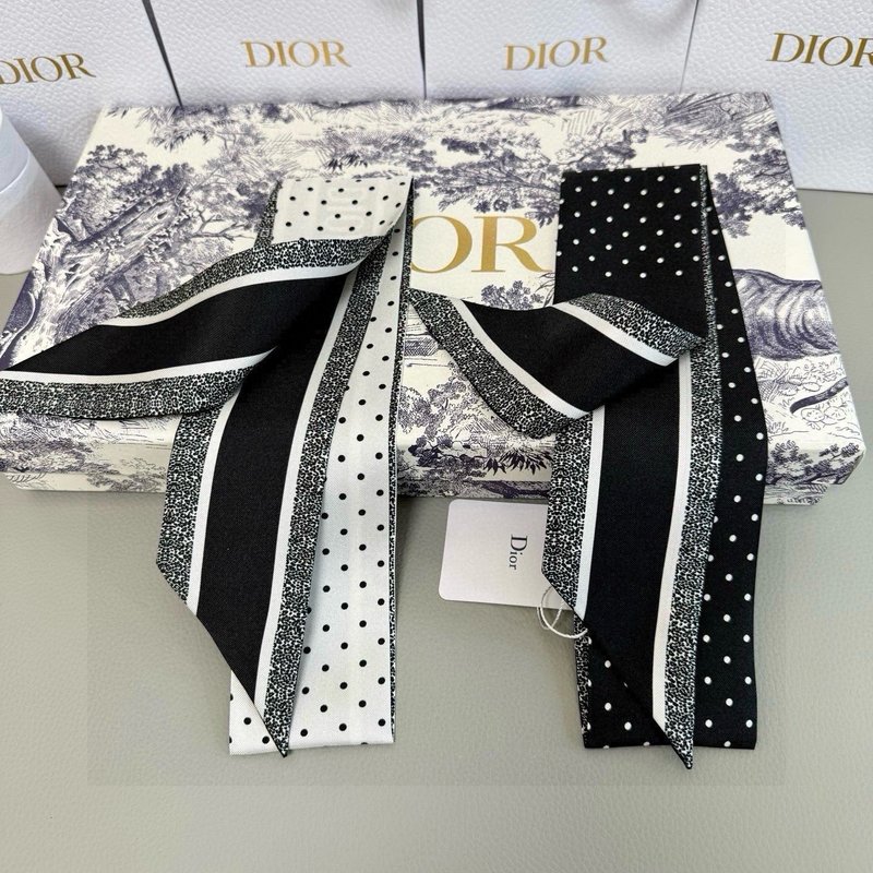 DIOR 디올 도트 스카프 001-267006