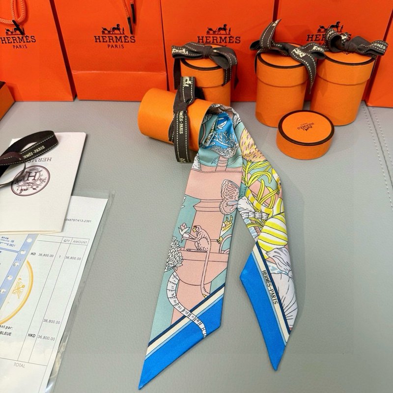 에르메스 진기 낙원 트윌리 스카프 001-267228